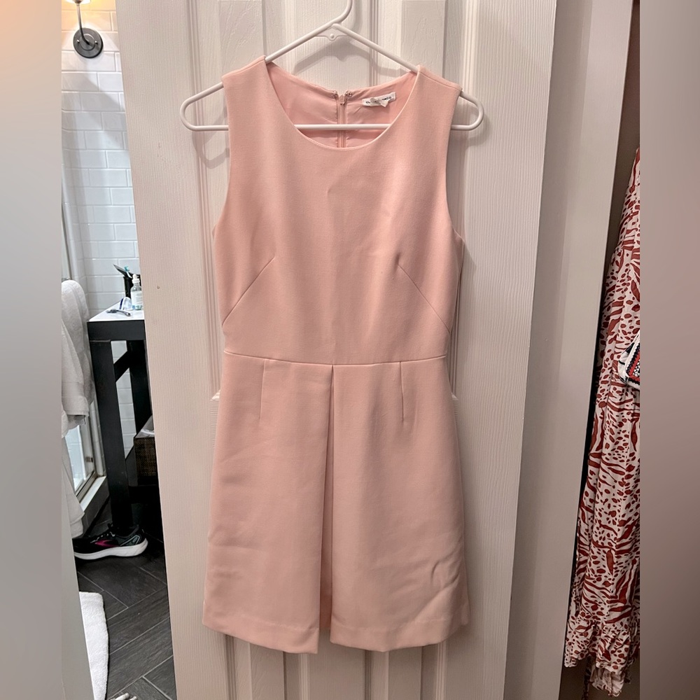 classic cluc monaco dress in light pink.